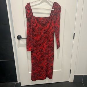 Leith print dress